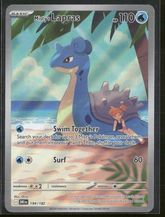 SV10: Destined Rivals Misty's Lapras #194/182