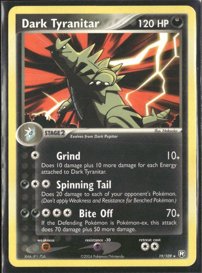 Team Rocket Returns Dark Tyranitar #19/109