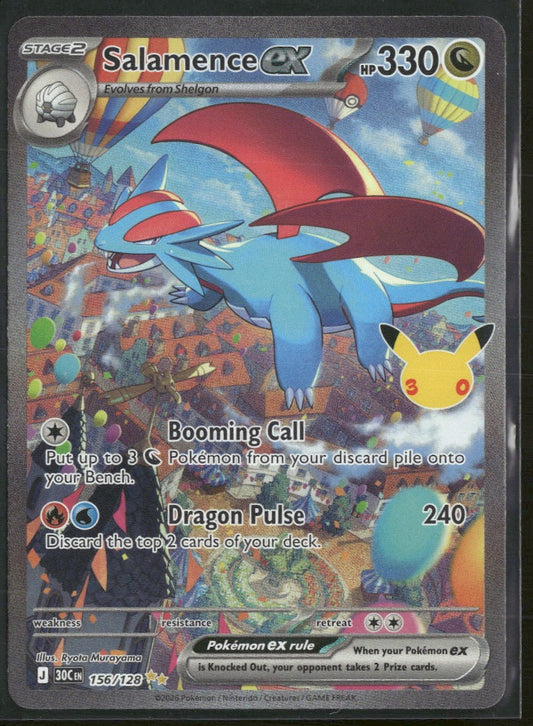 ME: 30th Celebration Salamence ex #156/128