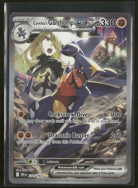SV10: Destined Rivals Cynthia's Garchomp ex #232/182