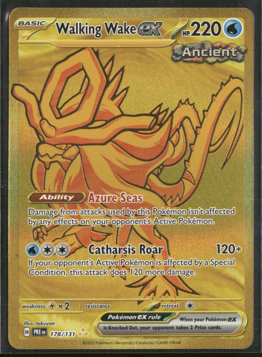 SV: Prismatic Evolutions Walking Wake ex #178/131