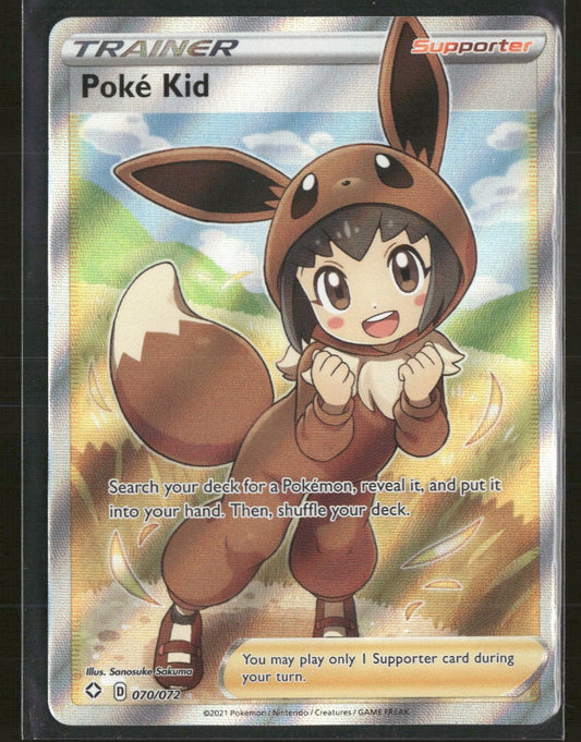 Shining Fates Poke Kid (Full Art) #070/072