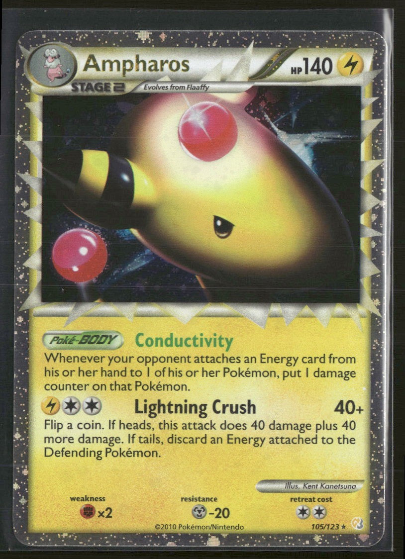 HeartGold SoulSilver Ampharos (Prime) #105/123