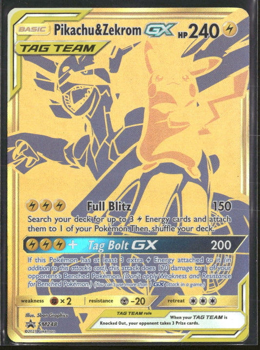 SM Promos Pikachu & Zekrom GX #SM248