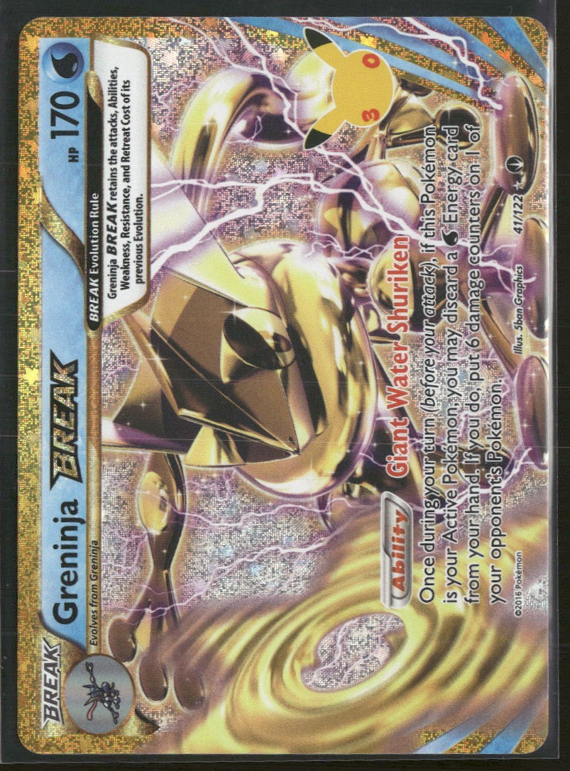 ME: 30th Celebration Classic Collection Greninja BREAK #41/122