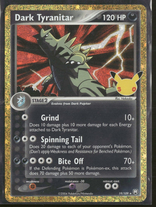 ME: 30th Celebration Classic Collection Dark Tyranitar #19/109
