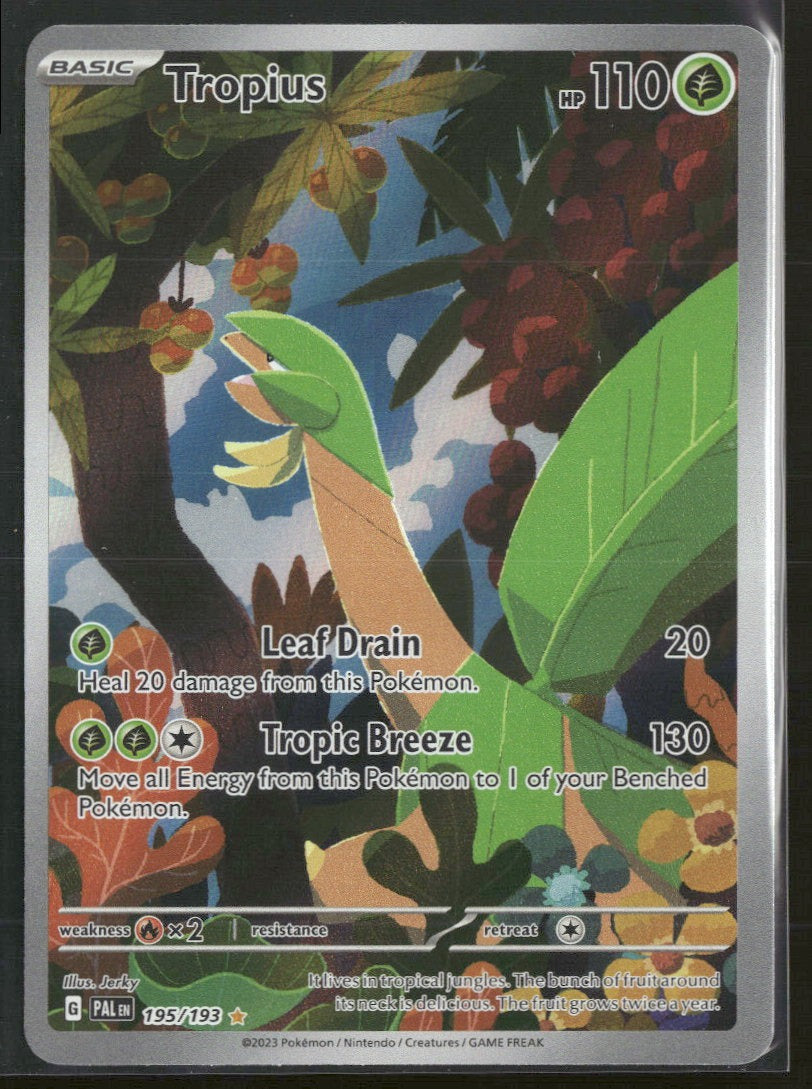 SV02: Paldea Evolved Tropius #195/193