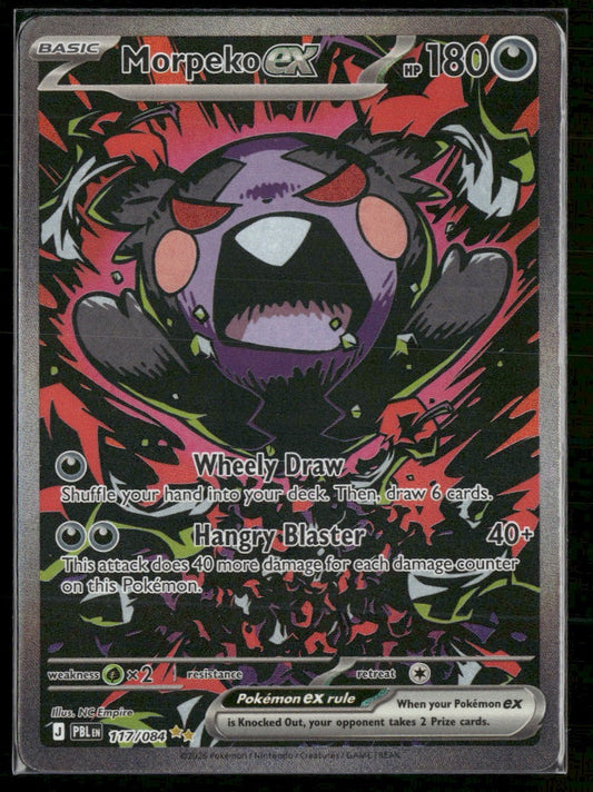 ME05: Pitch Black Morpeko ex #117/084