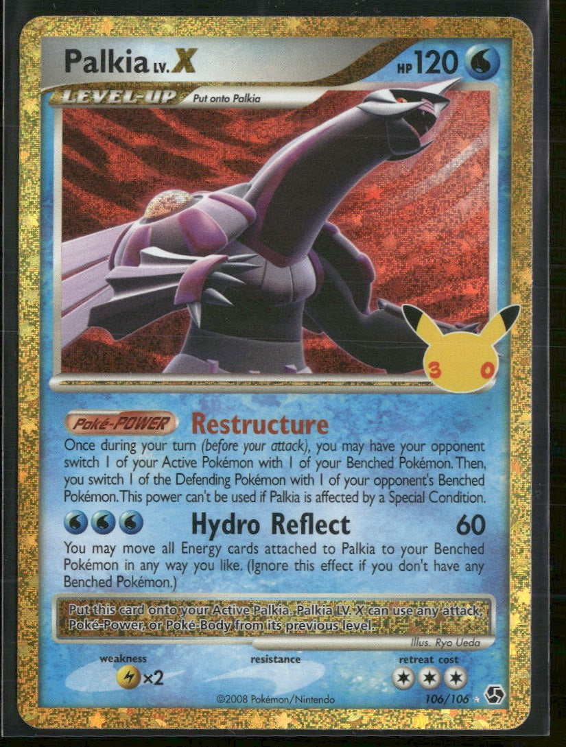 ME: 30th Celebration Classic Collection Palkia LV.X #106/106