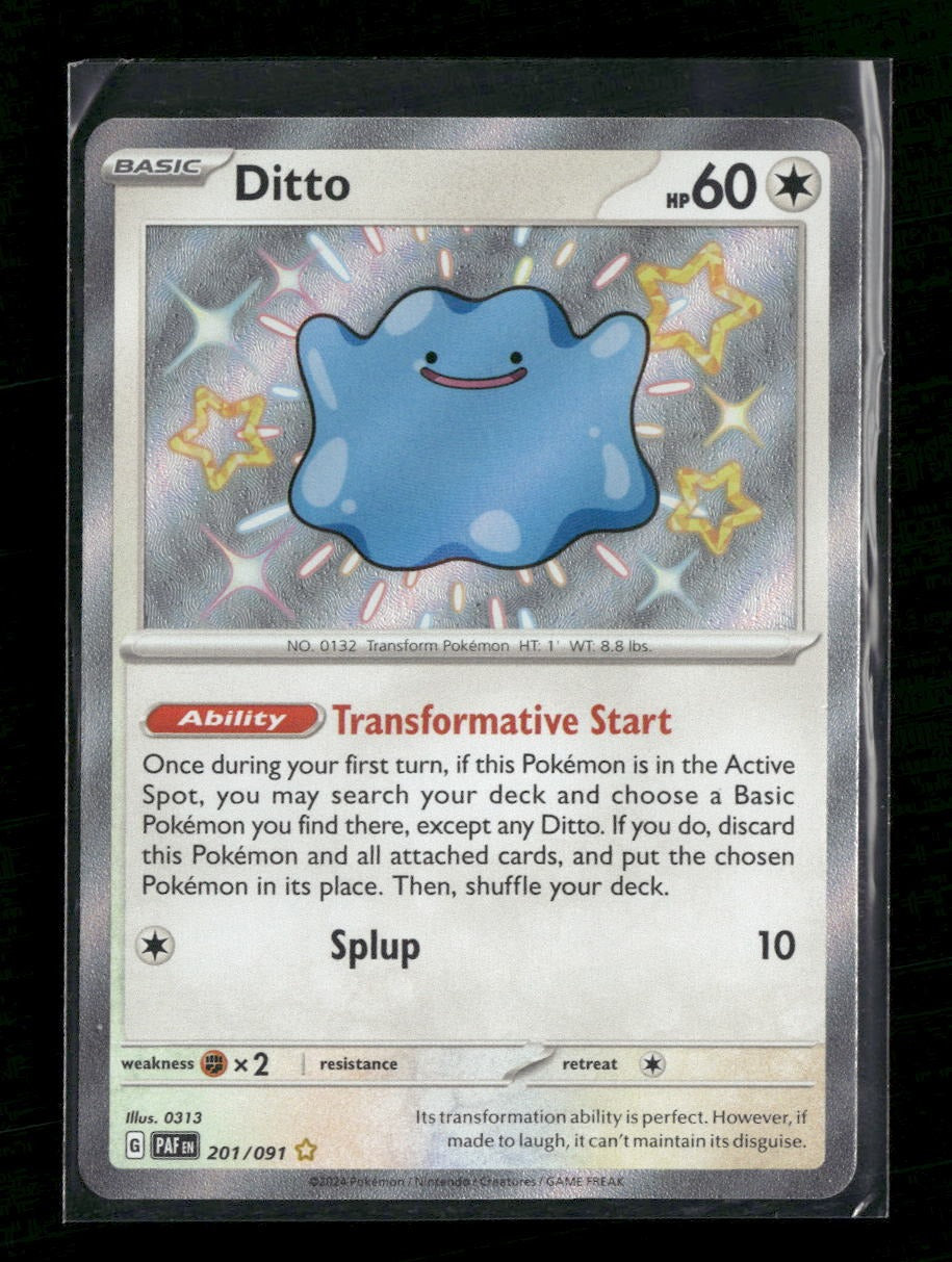 SV: Paldean Fates Ditto #201/091