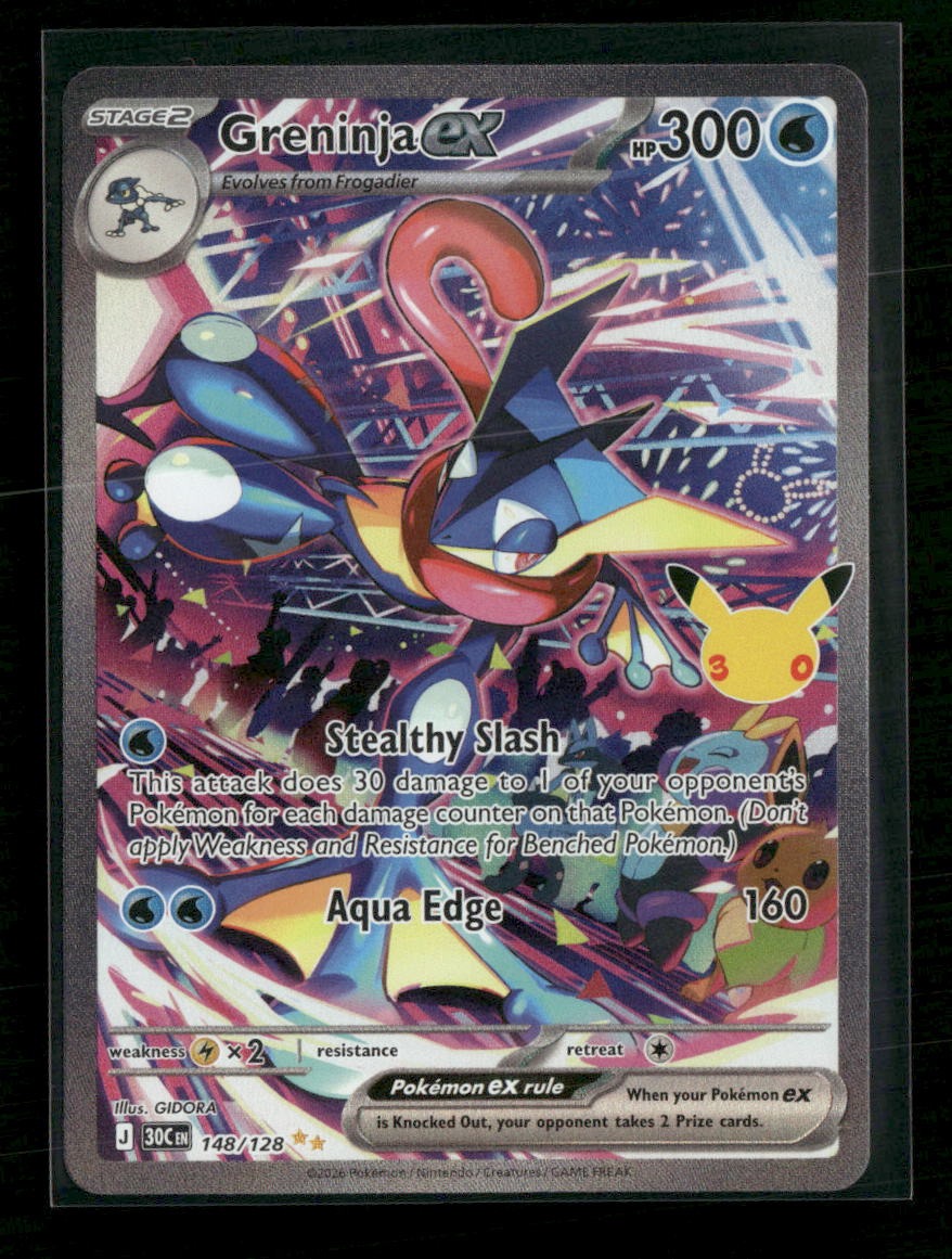 ME: 30th Celebration Greninja ex #148/128