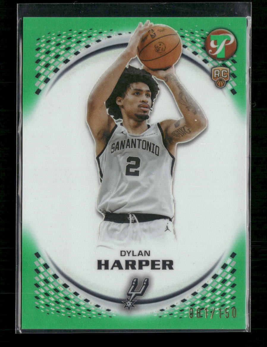 2025-26 Topps Pristine Green #/150 Dylan Harper RC #117