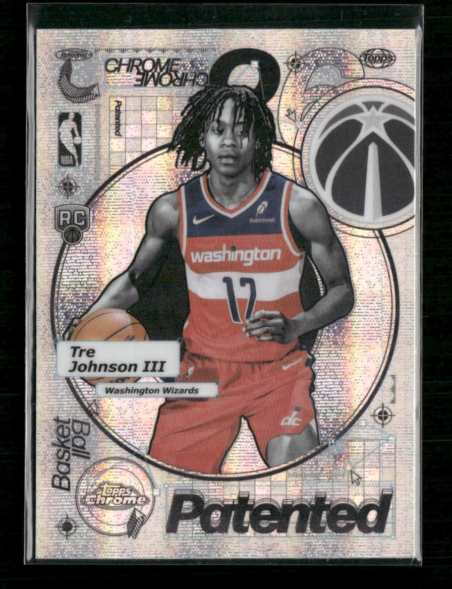 2025-26 Topps Chrome Patented Tre Johnson III #PD-21