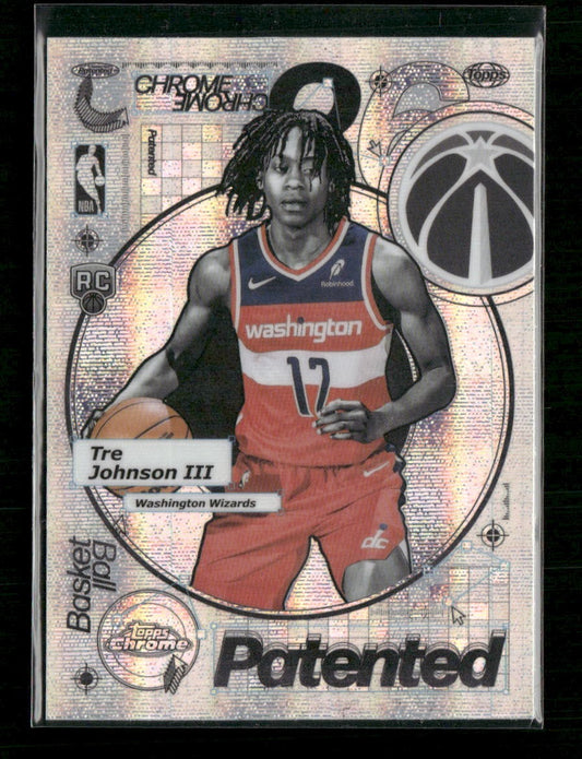 2025-26 Topps Chrome Patented Tre Johnson III #PD-21