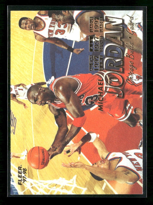1997-98 Fleer Michael Jordan #23