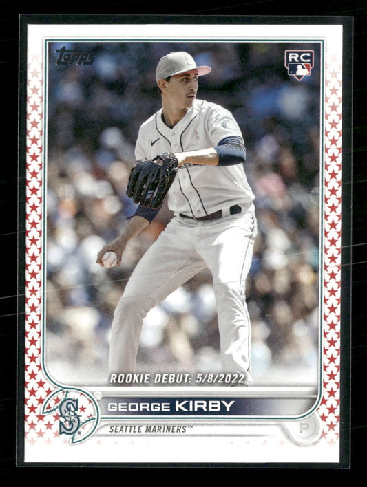 2022 Topps Update Independence Day George Kirby #/76 #US290