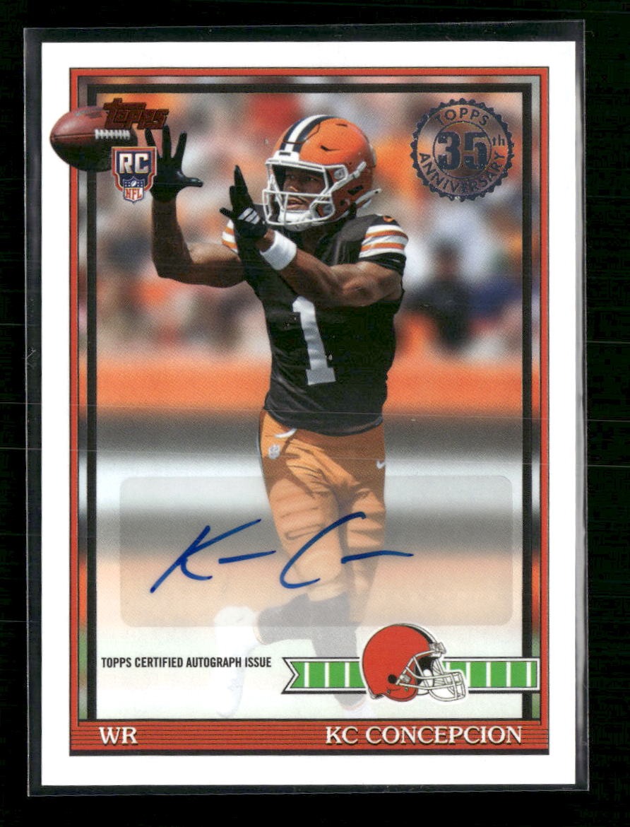 2026 Topps Flagship1991 Football 35th Anniversary Rookies KC Concepcion #91TR-23