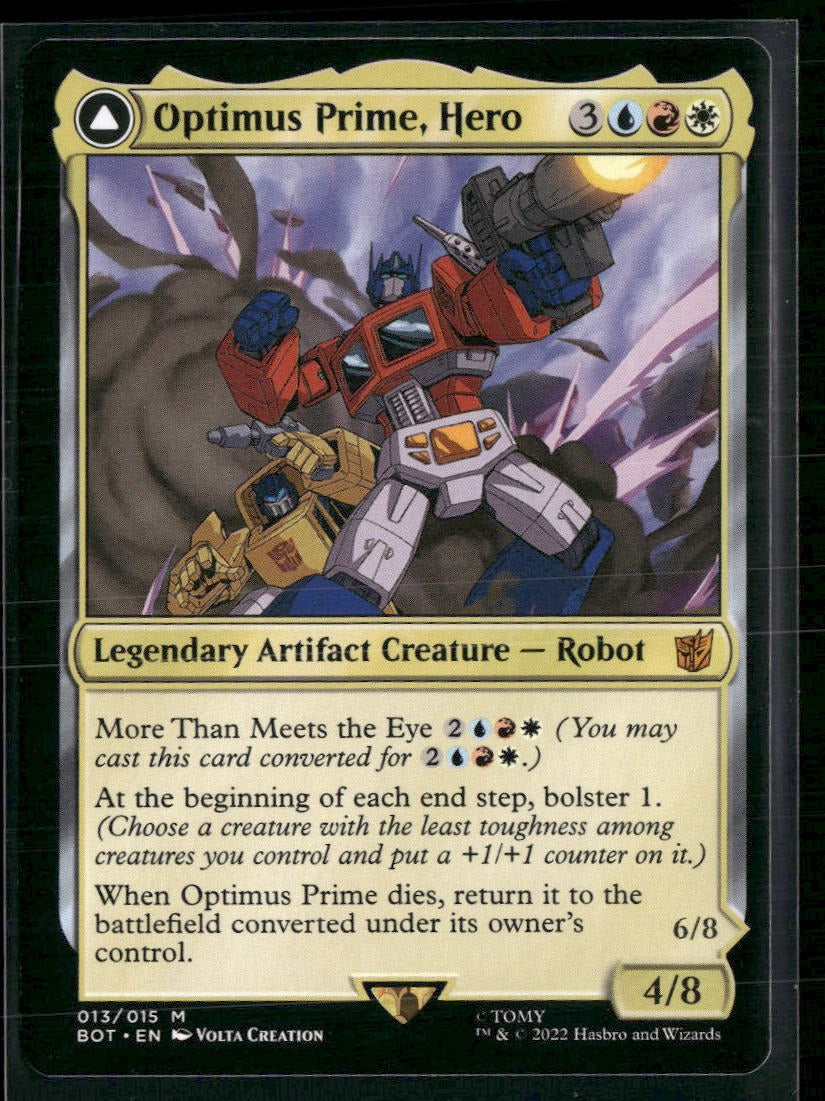 Universes Beyond: Transformers Optimus Prime, Hero #13