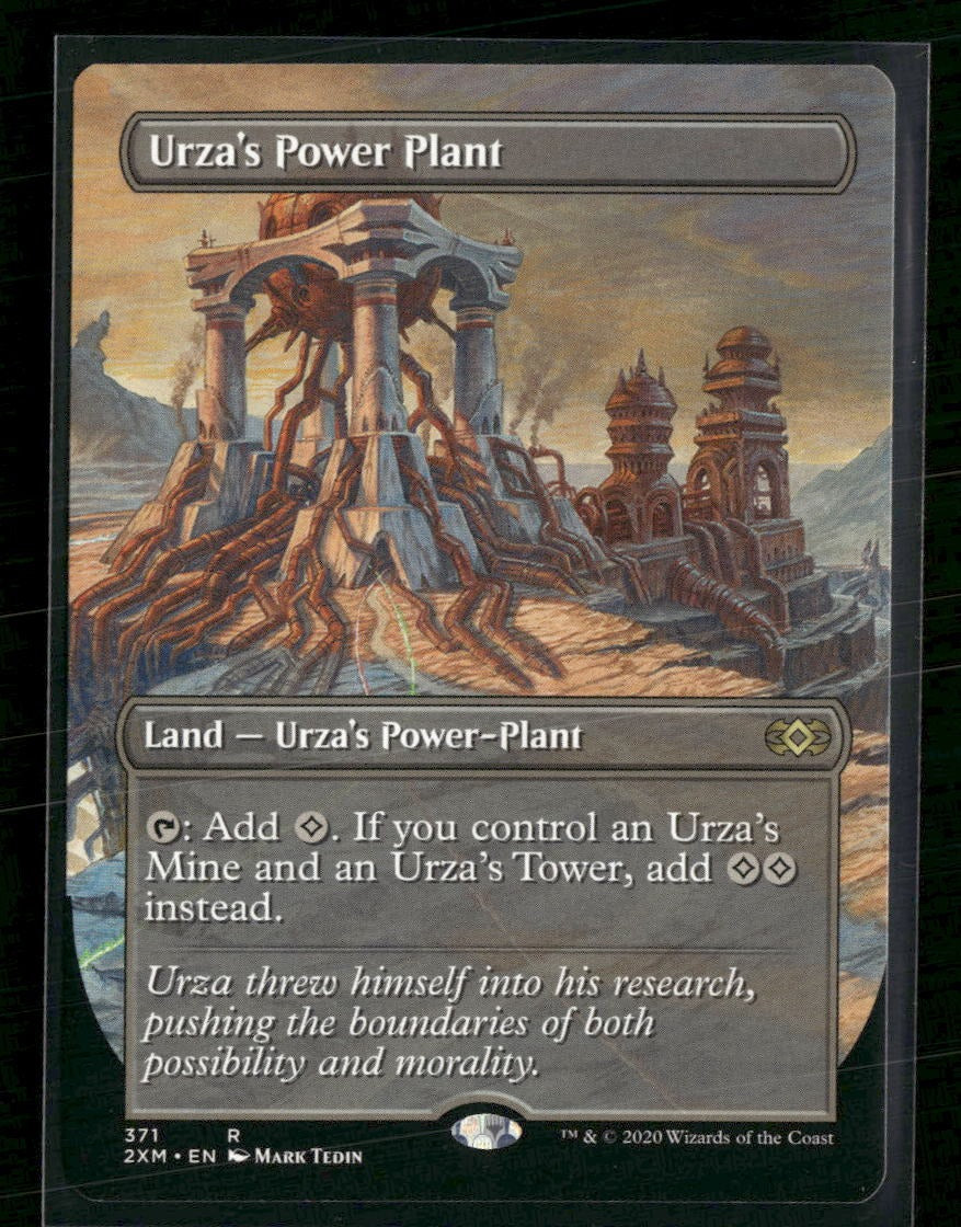 Double Masters Urza's Power Plant (Borderless) #371