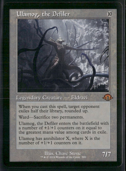Modern Horizons 3 Ulamog, the Defiler (Retro Frame) #389