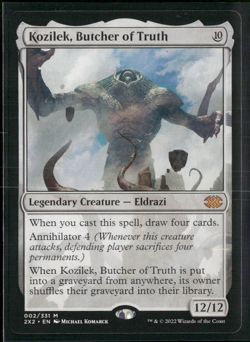 Double Masters 2022 Kozilek, Butcher of Truth #2