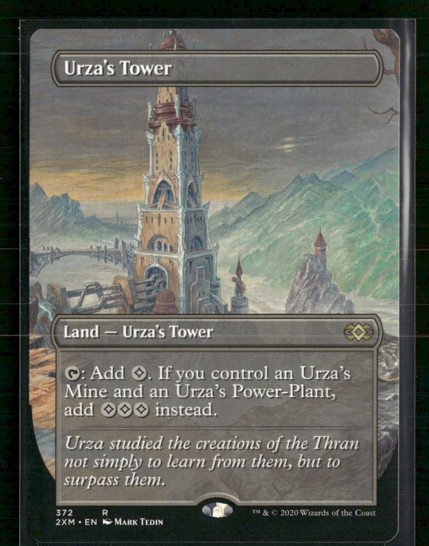 Double Masters Urza's Tower (Borderless) #372