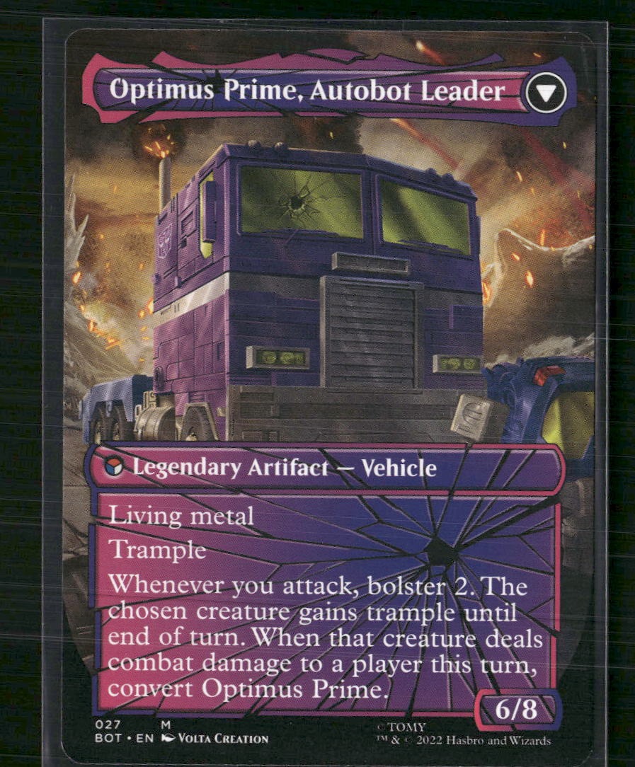 Universes Beyond: Transformers Optimus Prime, Hero (Shattered Glass) #27