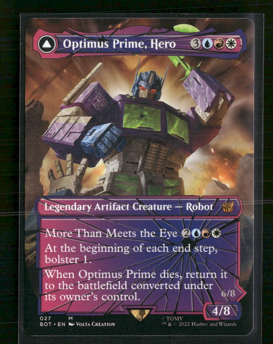 Universes Beyond: Transformers Optimus Prime, Hero (Shattered Glass) #27