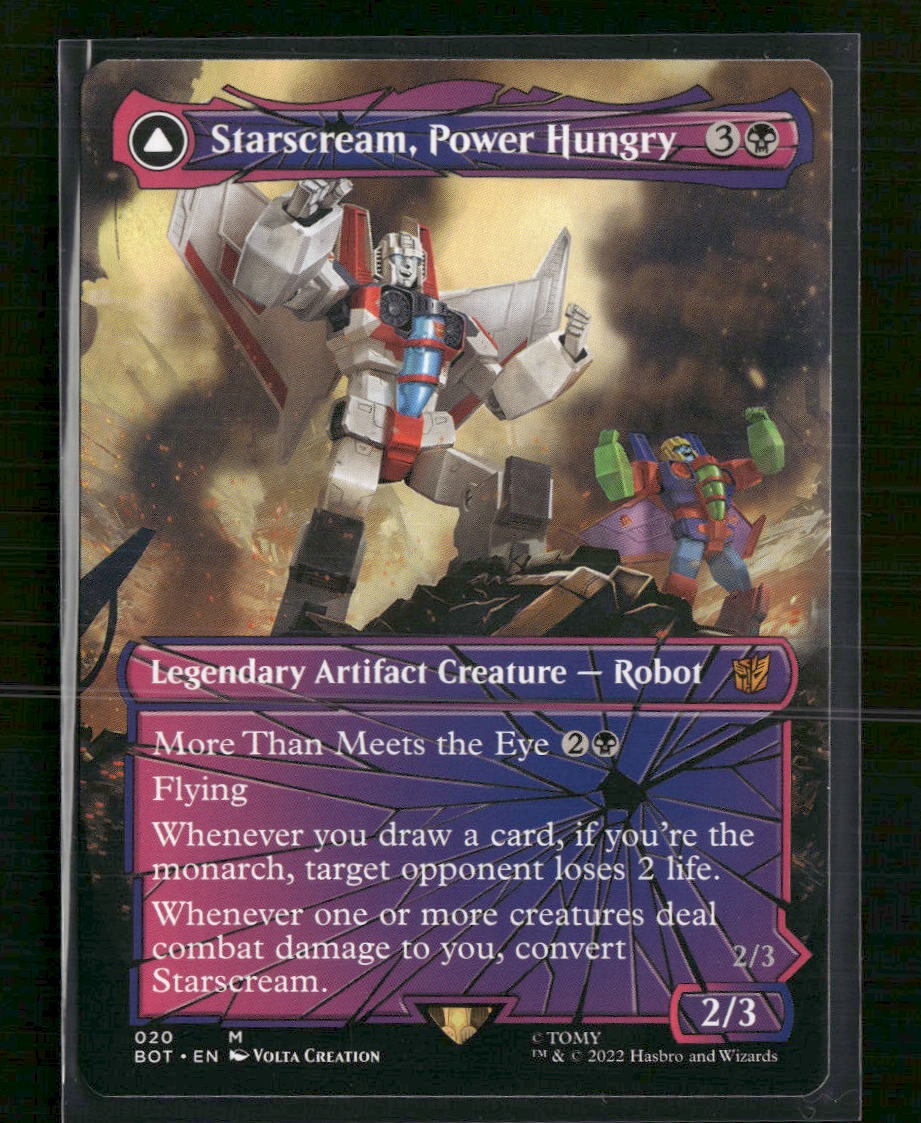 Universes Beyond: Transformers Starscream, Power Hungry (Shattered Glass) #20