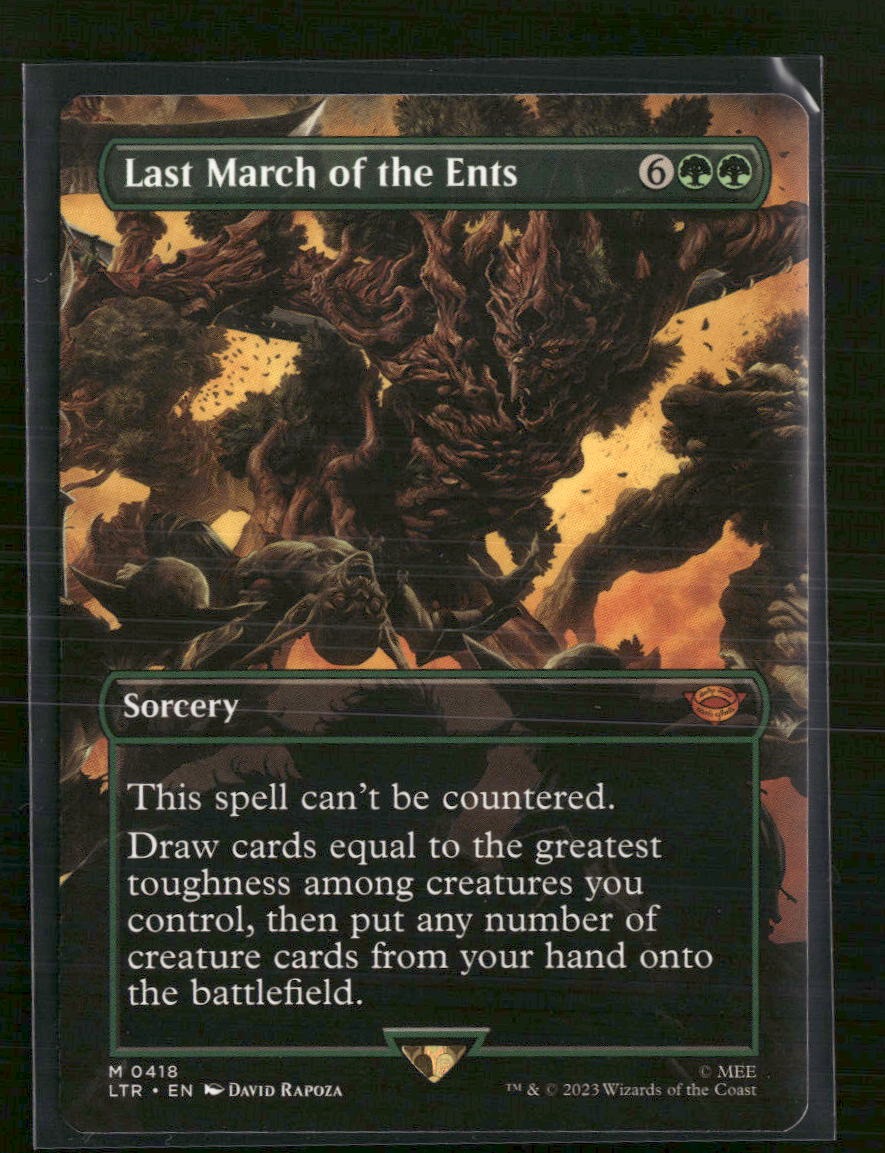 U B: LOTR: Tales of Middle-earth Last March of the Ents (Borderless) #418