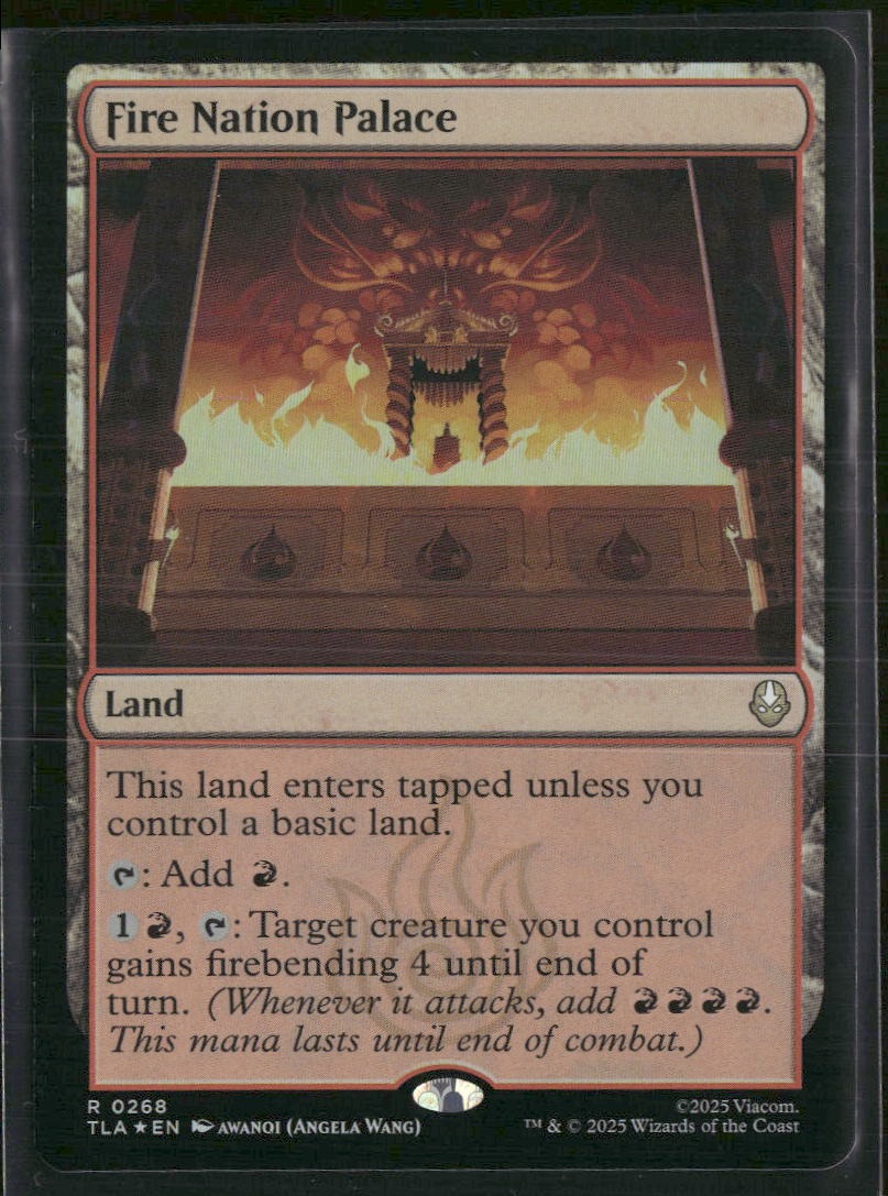 Avatar: The Last Airbender Fire Nation Palace Foil #268