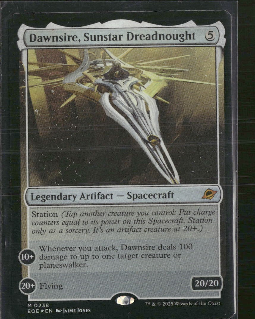 Edge of Eternities Dawnsire, Sunstar Dreadnought Foil #238