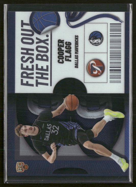 2025–26 Topps Pristine Basketball Fresh Out The Box Cooper Flagg #BOX-1