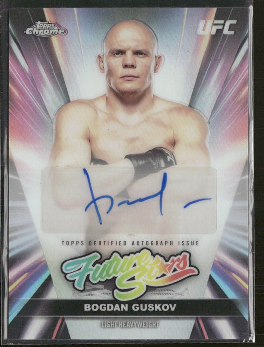 2026 Topps Chrome UFC Future Stars Autographs Bogdan Guskov AU #FSA-BG