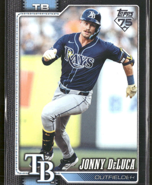 2026 Topps Black Border Jonny DeLuca #/75 #543