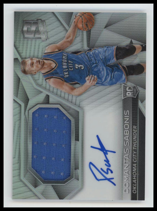 2016-17 Panini Spectra Rookie Jersey Autographs Domantas Sabonis #/300 AU #134