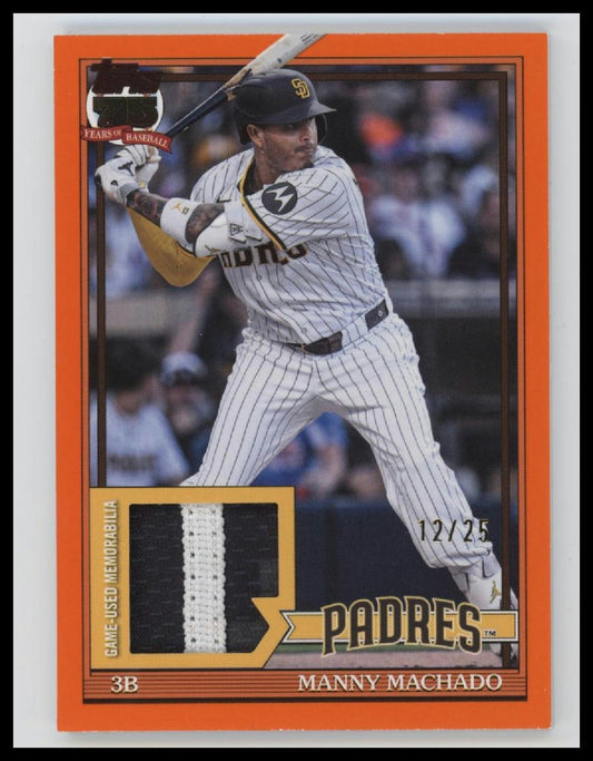 2026 Topps Baseball All-Stars Auto Orange Manny Machado #/25 #91AS-MMA