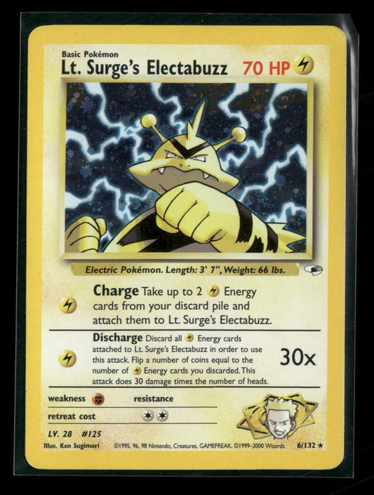 Gym Heroes Lt. Surge's Electabuzz (6) #006/132