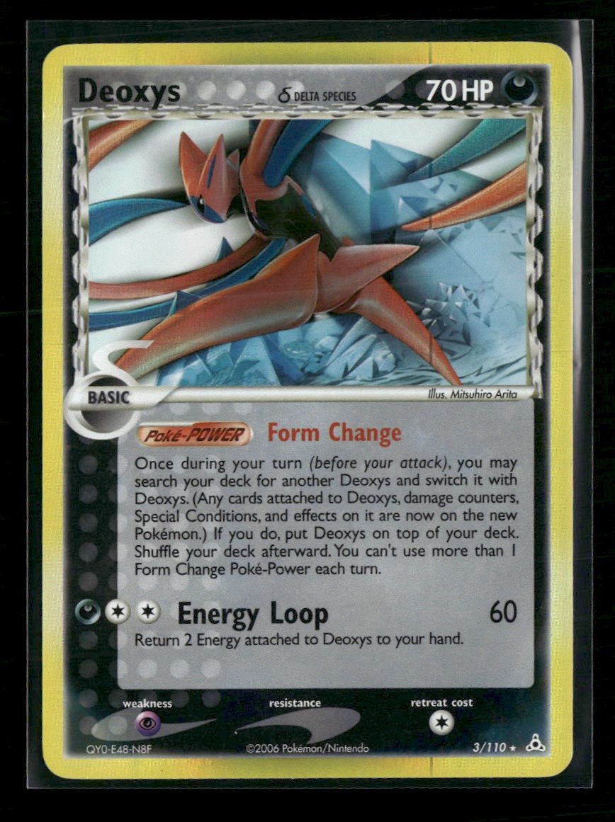 EX Holon Phantoms Deoxys (Delta Species #3/110