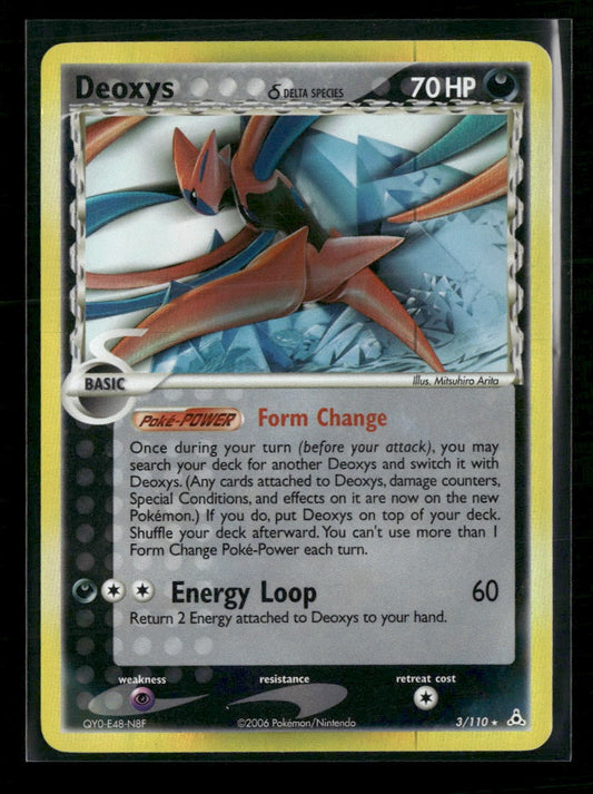 EX Holon Phantoms Deoxys (Delta Species #3/110