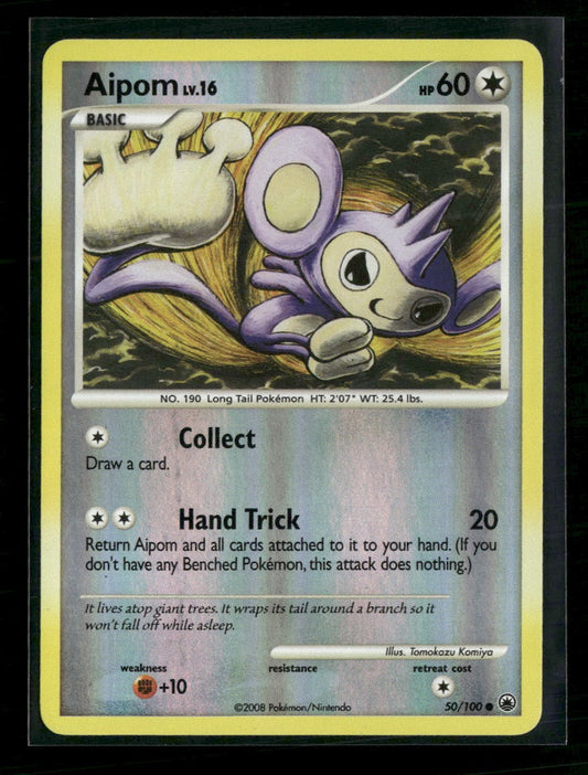 Majestic Dawn Aipom (50) Reverse Holo #50/100