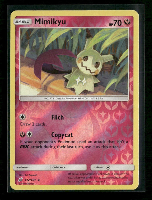 SM - Team Up Mimikyu #112/181
