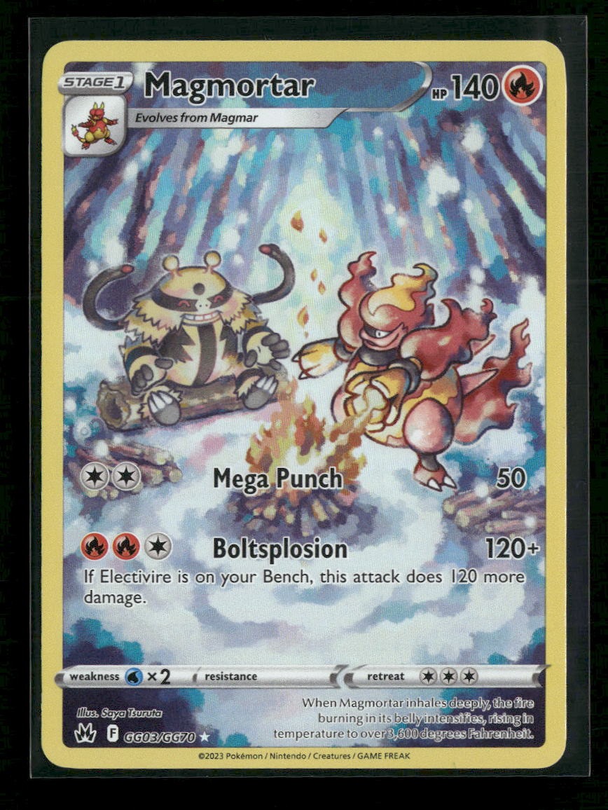 SWSH: Crown Zenith: Galarian Gallery Magmortar #GG03/GG70
