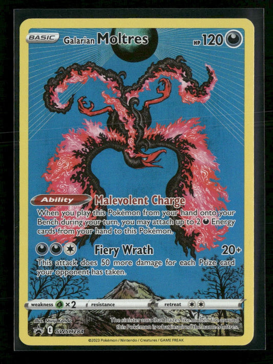 SWSH: Sword & Shield Promo Cards Galarian Moltres #SWSH284