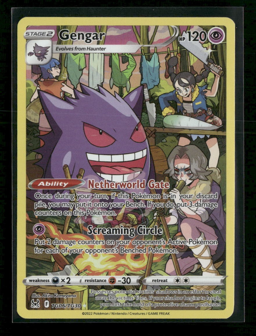 SWSH11: Lost Origin Trainer Gallery Gengar #TG06/TG30