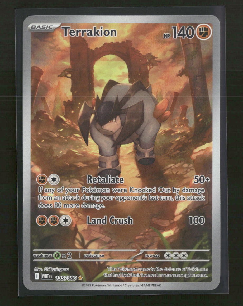 SV: White Flare Terrakion #135/086