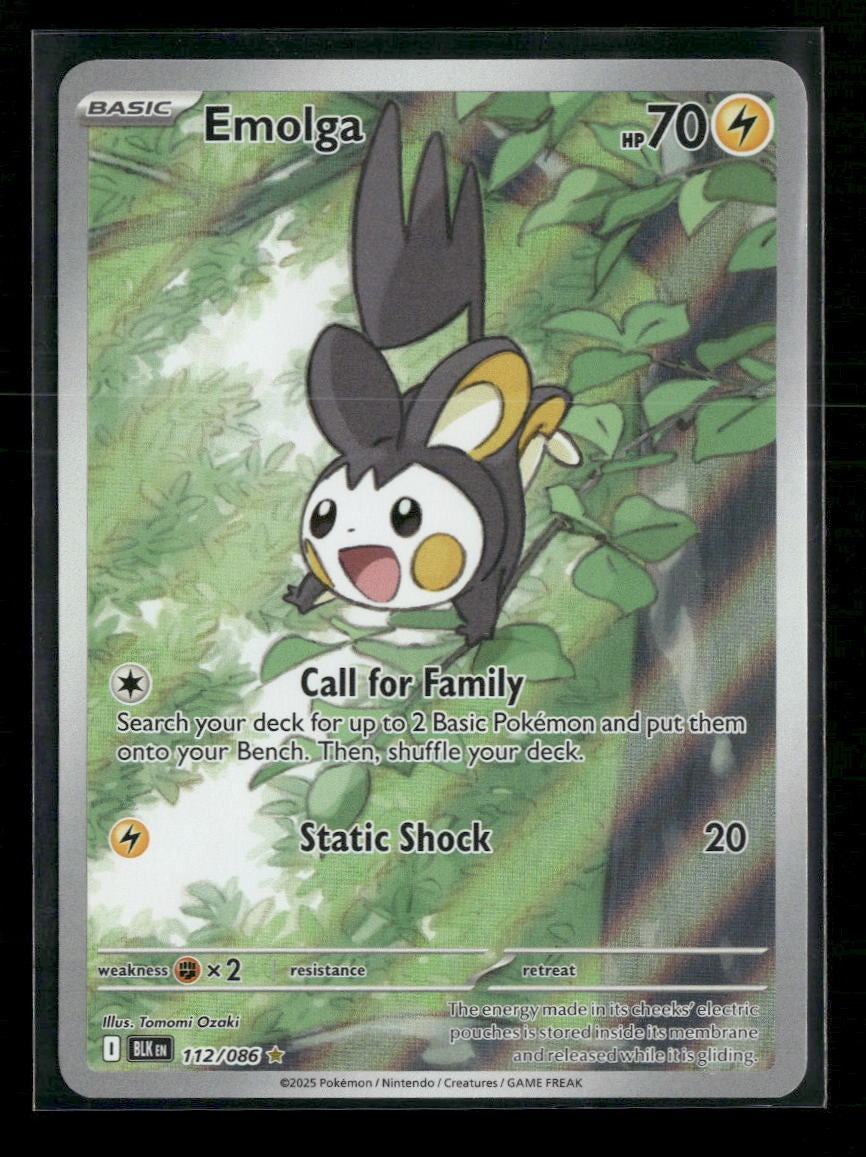 SV: Black Bolt Emolga #112/086