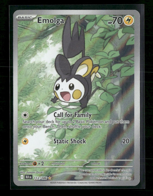 SV: Black Bolt Emolga #112/086