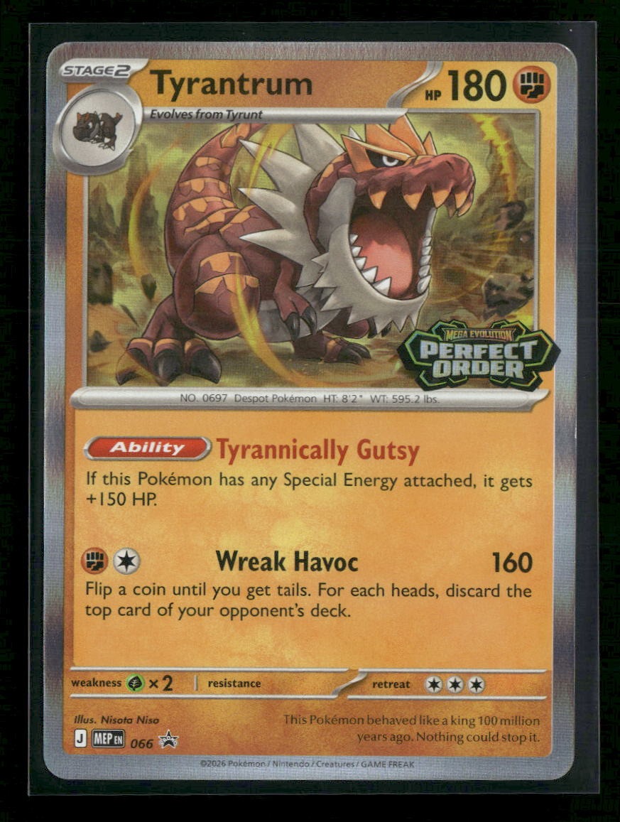 ME: Mega Evolution Promo Tyrantrum #066