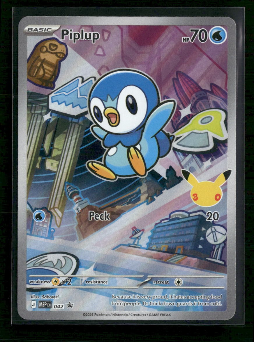 ME: Mega Evolution Promo Piplup #042